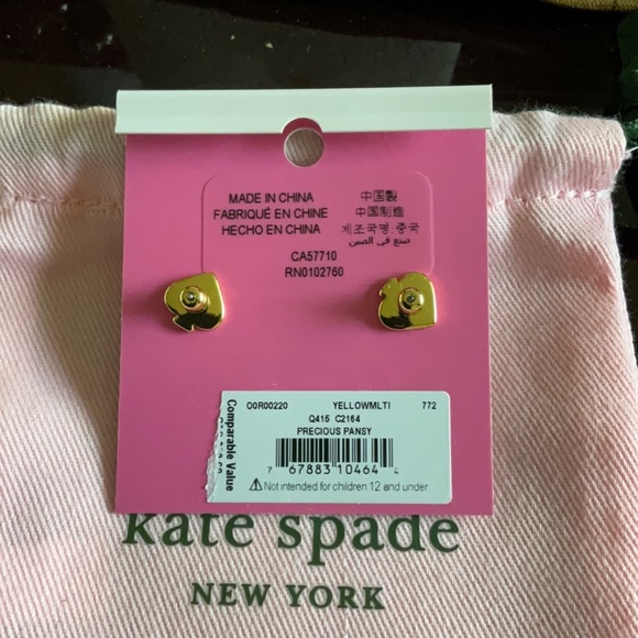New Kate Spade earrings - Picture 2 of 2